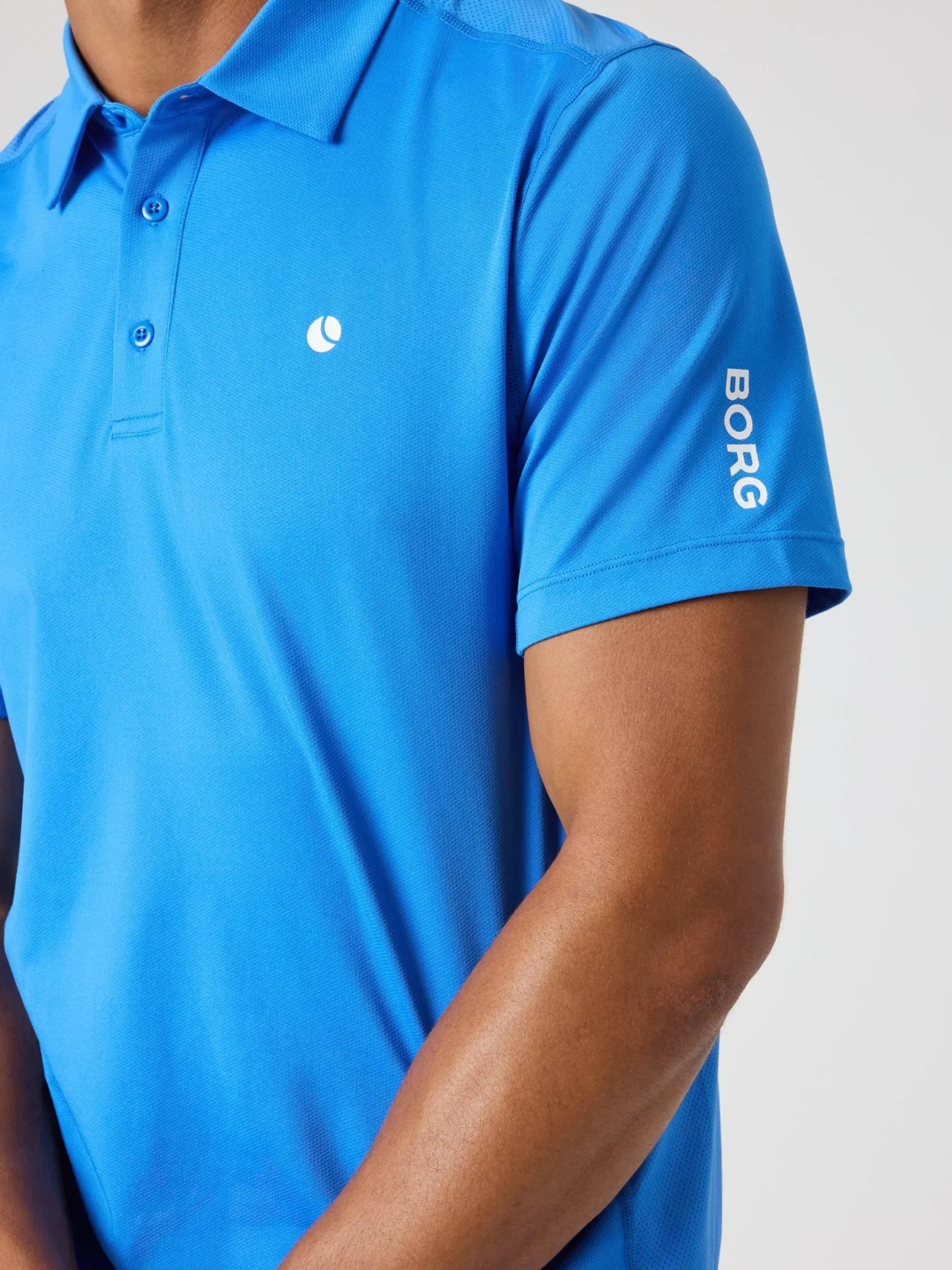 Ace Mesh Panel Polo Shirt