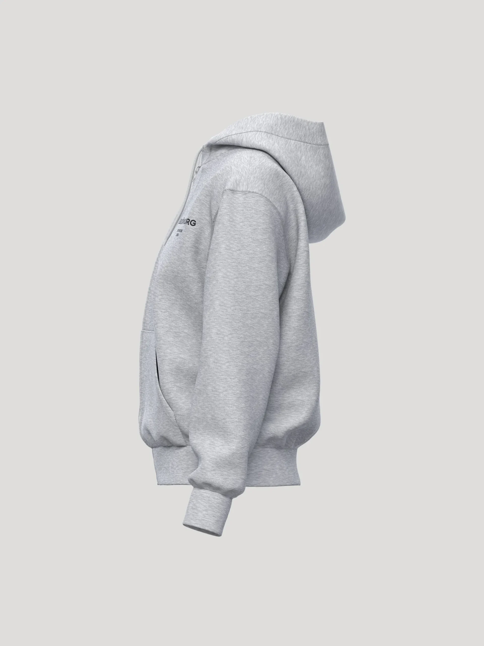 Borg Essential 1 Zip Hoodie