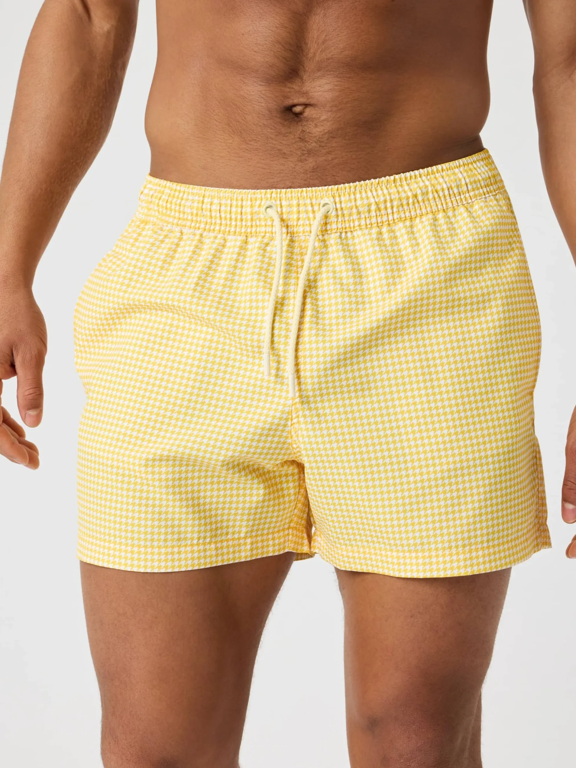 Borg Print Swim Shorts