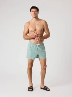 Borg Print Swim Shorts