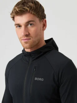Borg Running Mid Layer Hood
