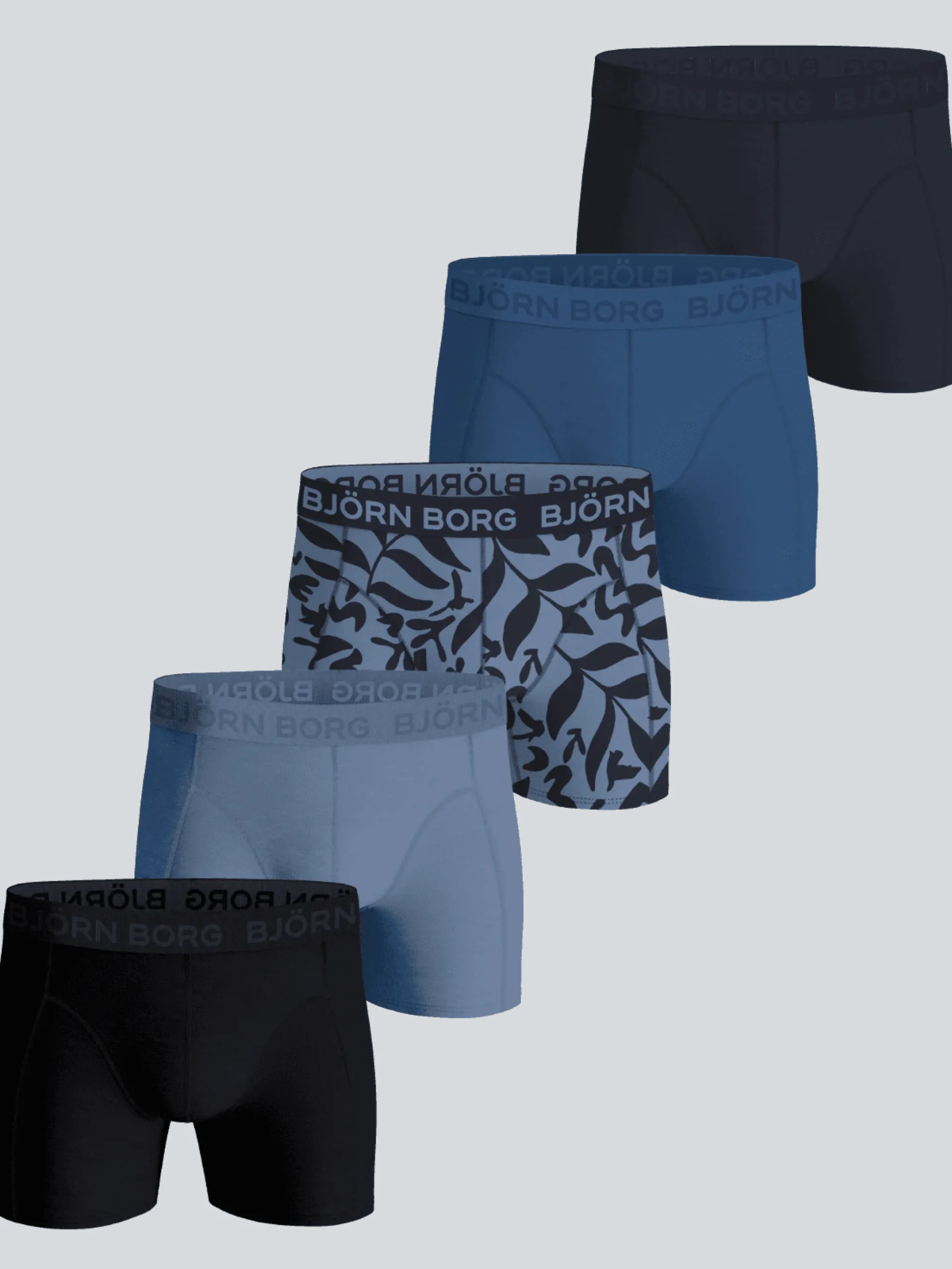 Cotton Stretch Boxers 5-pack