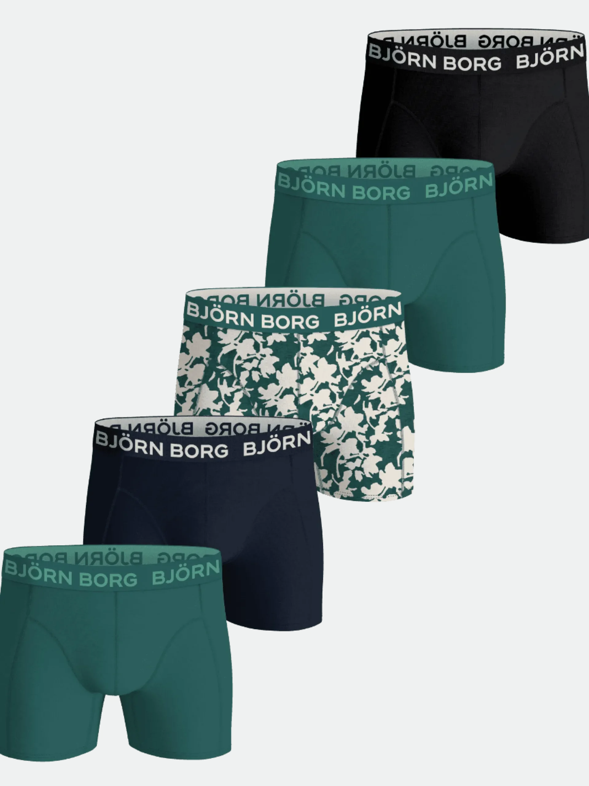 Cotton Stretch Boxers 5-pack
