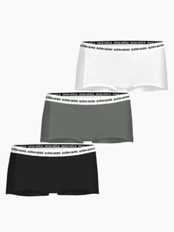 Cotton Stretch Logo Boxer Shorts 3-pack