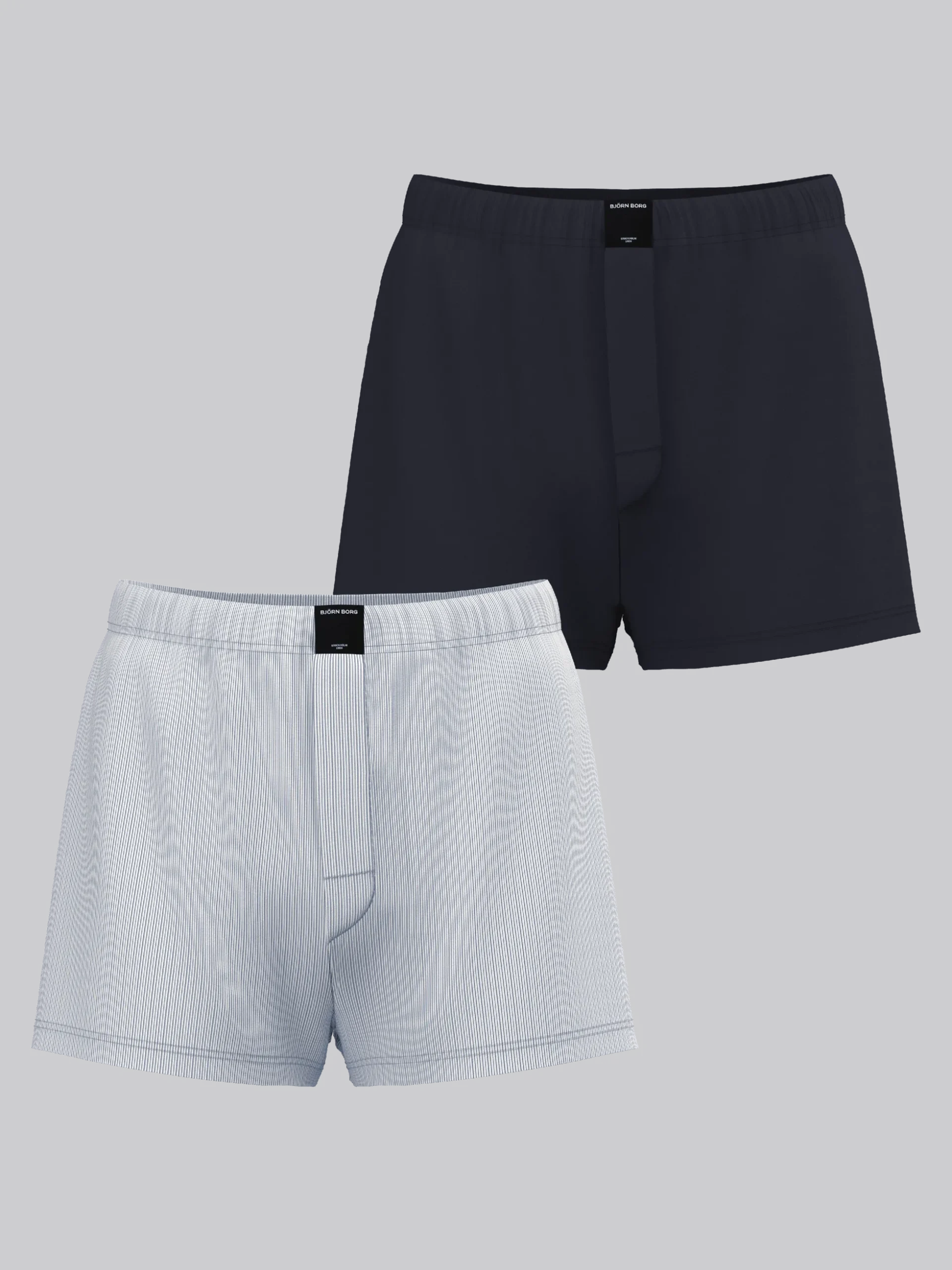 Cotton Stretch Woven Boxer Shorts 2-pack