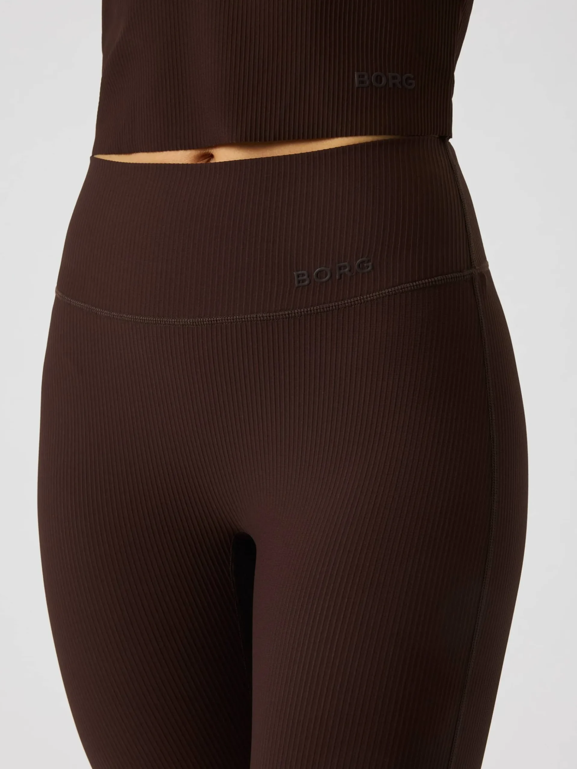 Studio Ribbed Flare Tights Regular